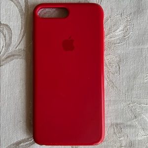 Red Apple Silicone Case